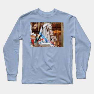 Paris Carousel Horses Long Sleeve T-Shirt